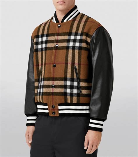 yellow burberry bomber jacket|burberry bomber jacket sale.